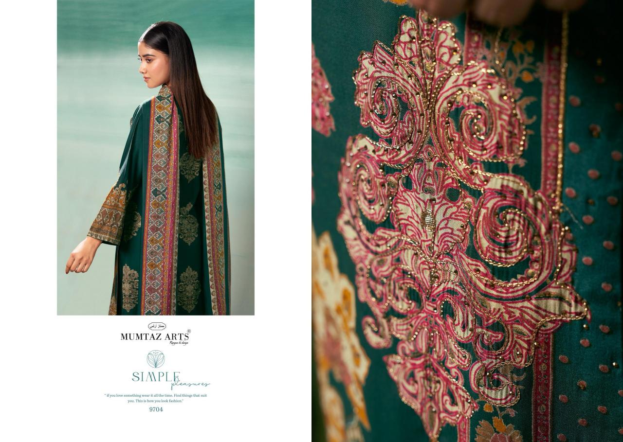 MUMTAZ ARTS MIZAAZ HANDWORK AHMEDABAD DRESS MATERIAL WHOLESALE MARKET
