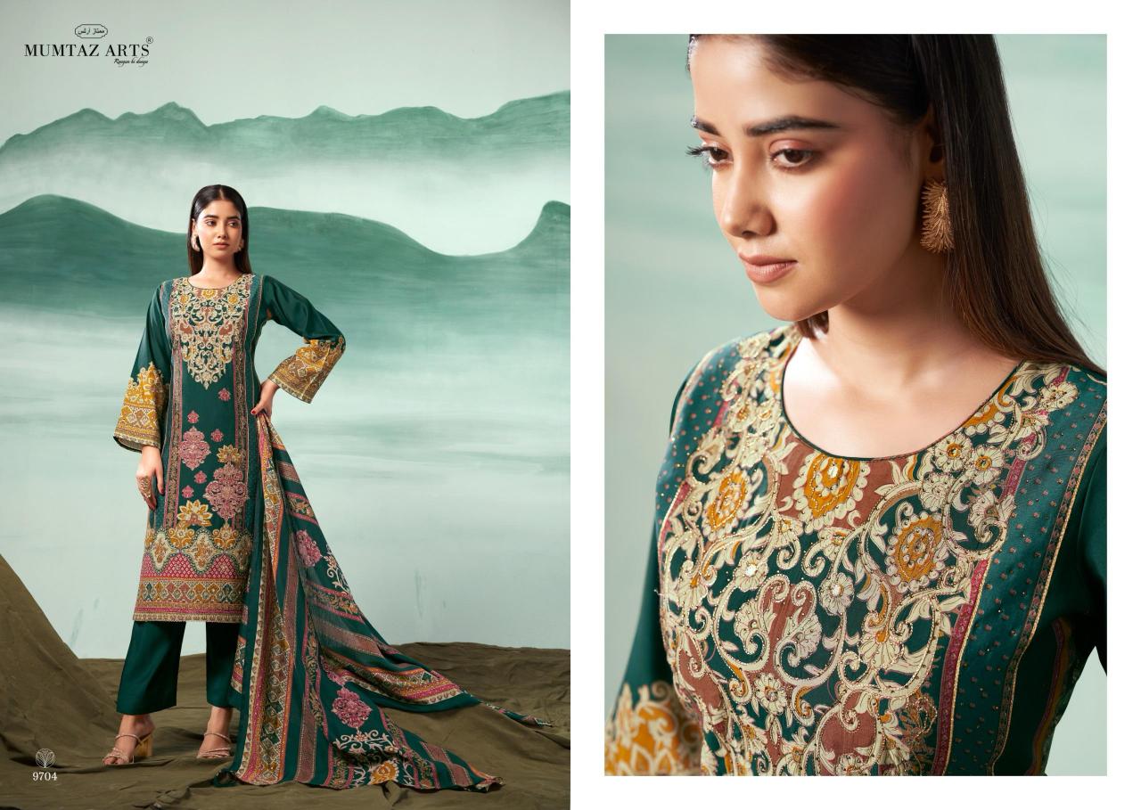 MUMTAZ ARTS MIZAAZ HANDWORK AHMEDABAD DRESS MATERIAL WHOLESALE MARKET