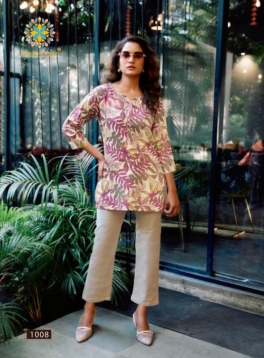 PASSION TREE BABY VOL 1 SHORT TOP BRANDS IN KURTIS
