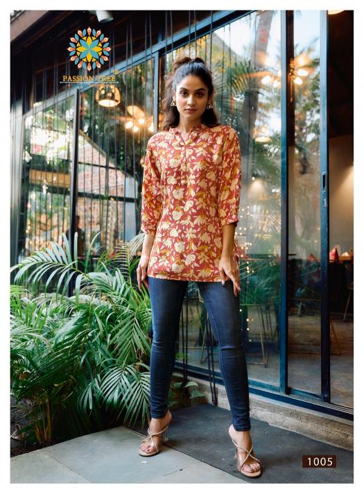 PASSION TREE BABY VOL 1 SHORT TOP BRANDS IN KURTIS