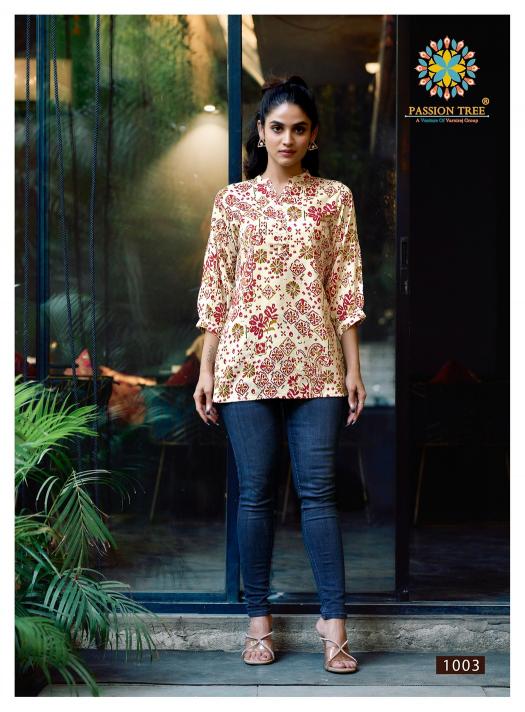 PASSION TREE BABY VOL 1 SHORT TOP BRANDS IN KURTIS