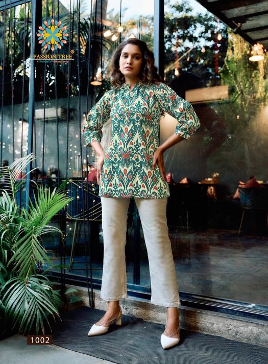 PASSION TREE BABY VOL 1 SHORT TOP BRANDS IN KURTIS