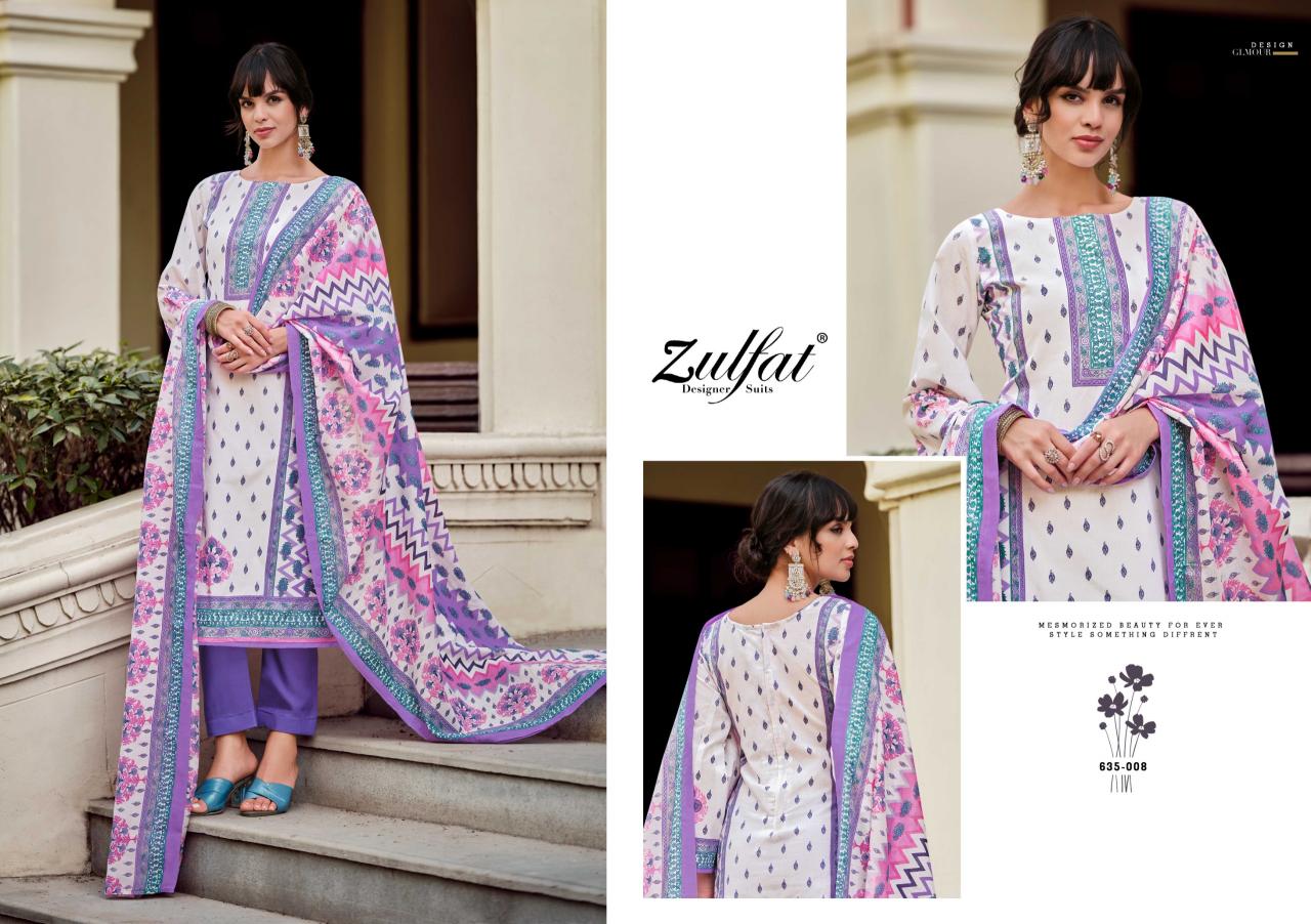 ZULFAT FARHANA VOL 9 WHOLESALE DRESS MATERIAL CATALOGUE 