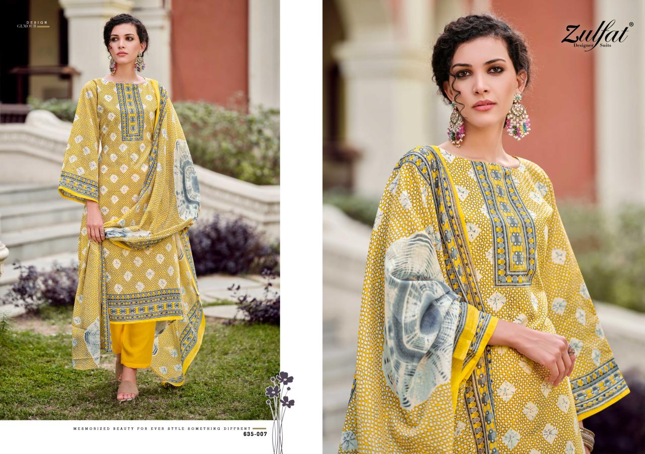ZULFAT FARHANA VOL 9 WHOLESALE DRESS MATERIAL CATALOGUE 