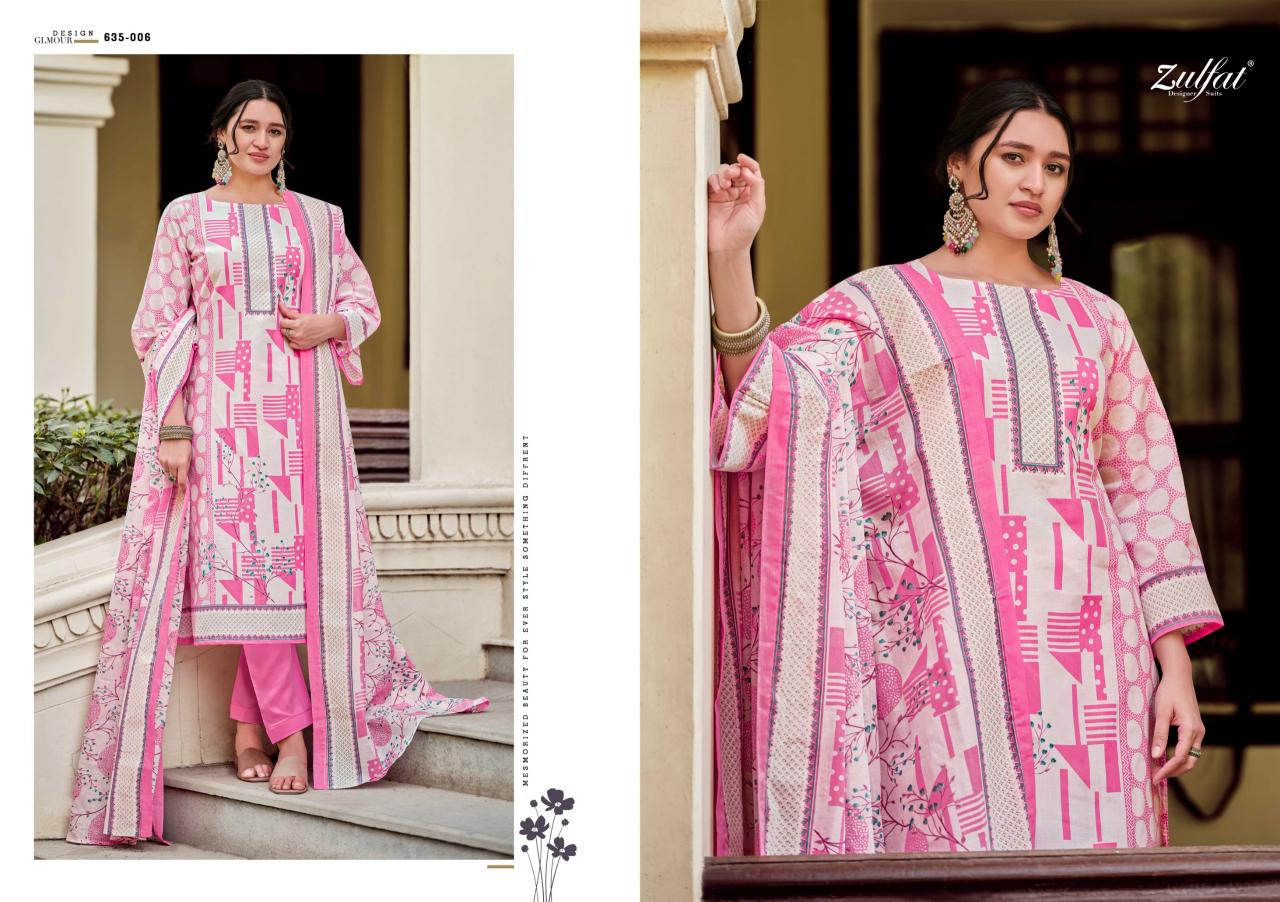ZULFAT FARHANA VOL 9 WHOLESALE DRESS MATERIAL CATALOGUE 