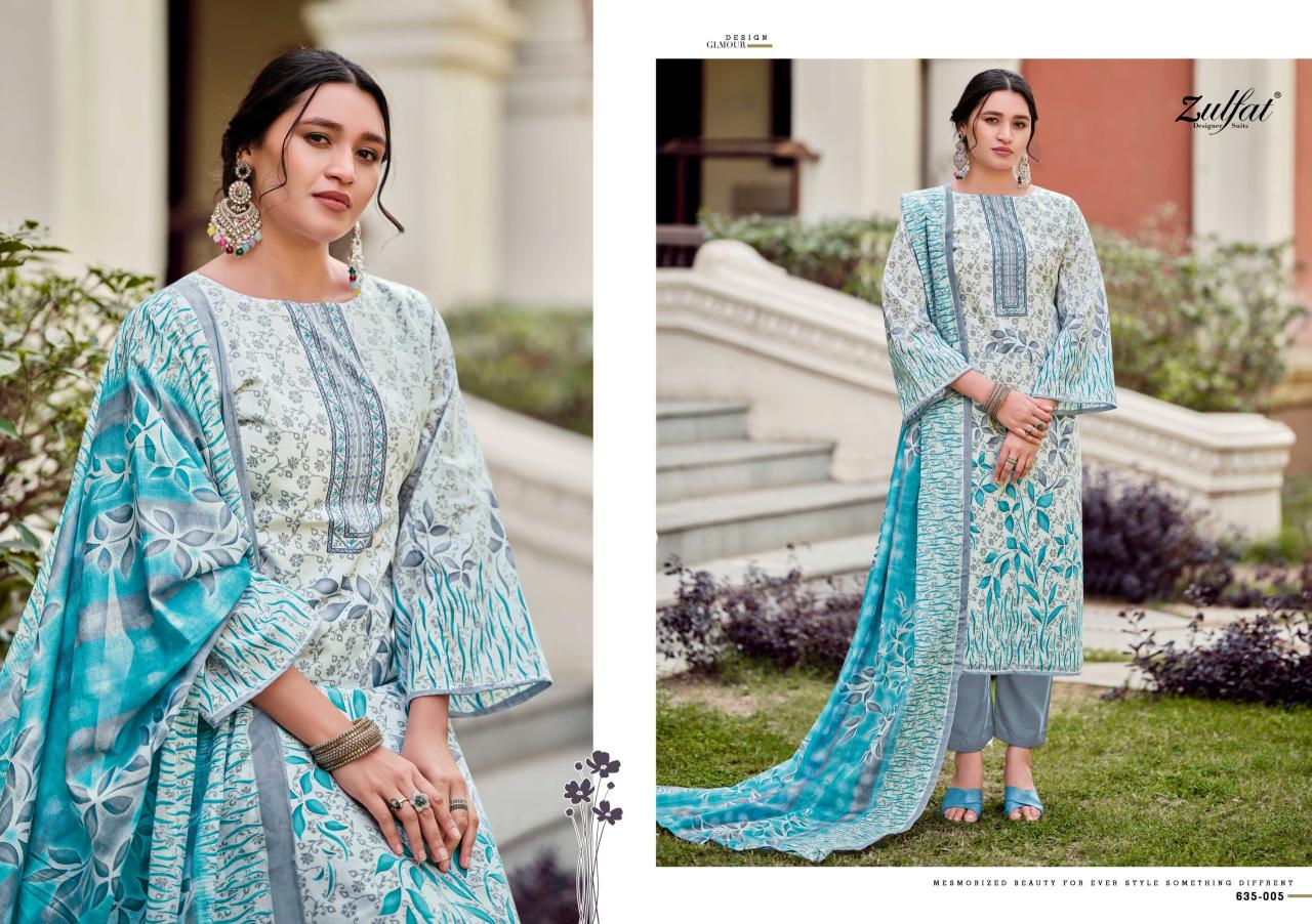 ZULFAT FARHANA VOL 9 WHOLESALE DRESS MATERIAL CATALOGUE 