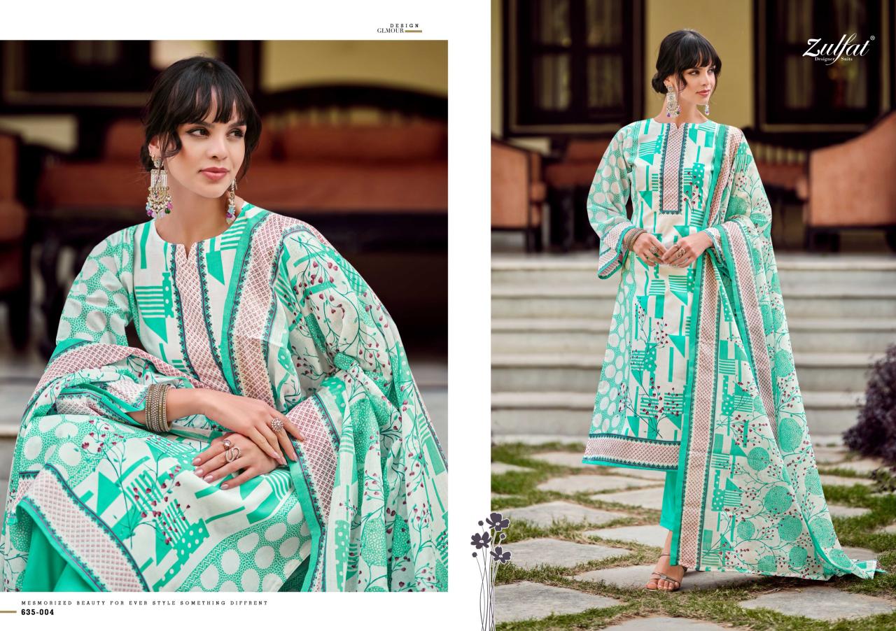 ZULFAT FARHANA VOL 9 WHOLESALE DRESS MATERIAL CATALOGUE 
