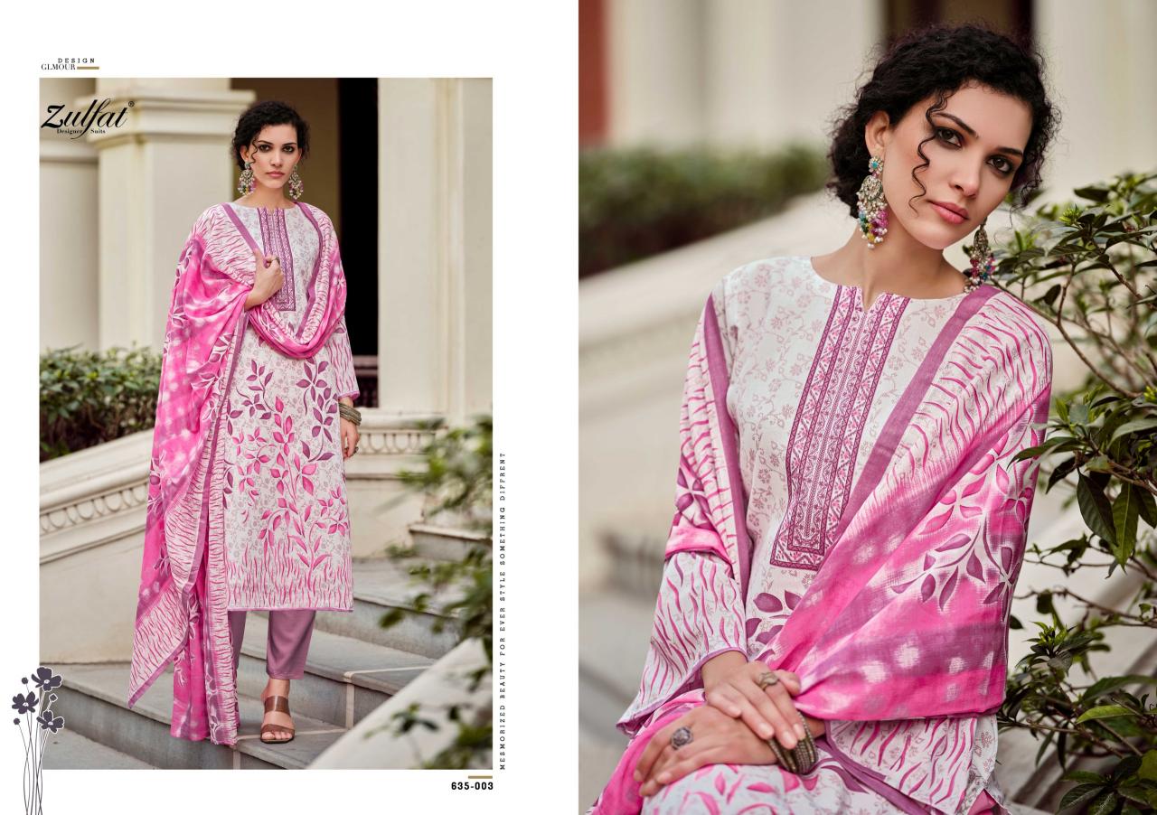ZULFAT FARHANA VOL 9 WHOLESALE DRESS MATERIAL CATALOGUE 