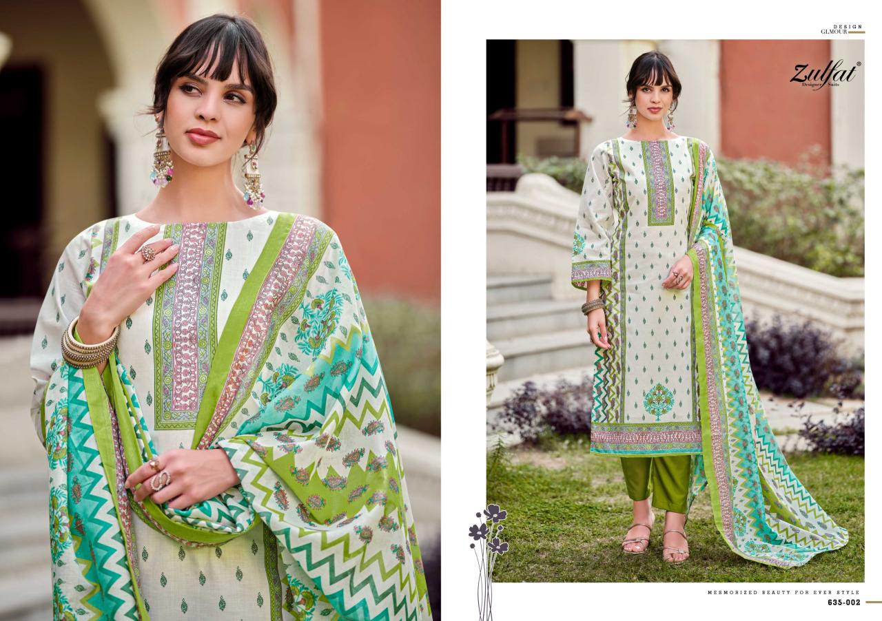 ZULFAT FARHANA VOL 9 WHOLESALE DRESS MATERIAL CATALOGUE 