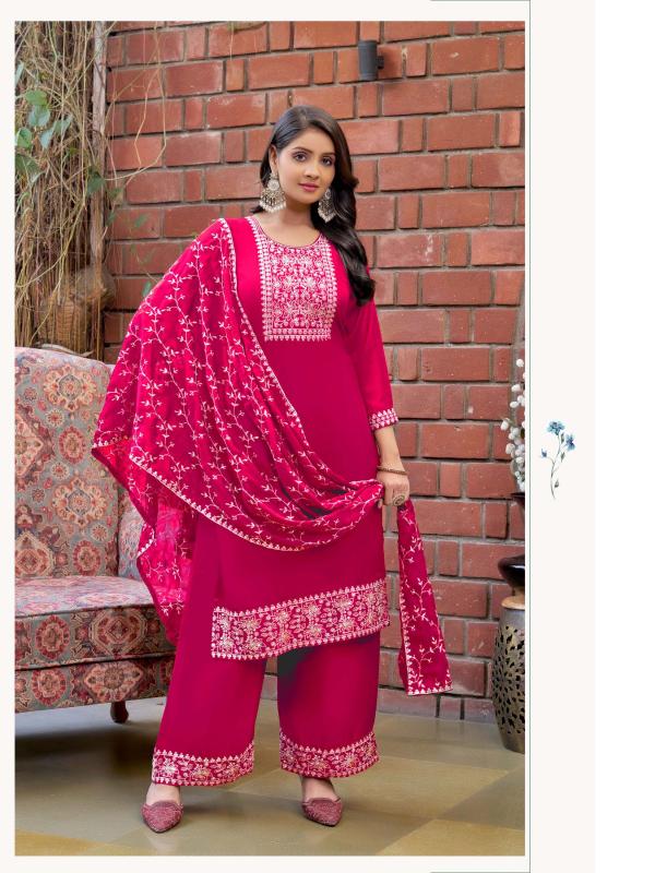 AANCHI TAITAN KURTI  PLAZO WITH DUPATTA SET CATALOGUE ONLINE WHOLESALE 