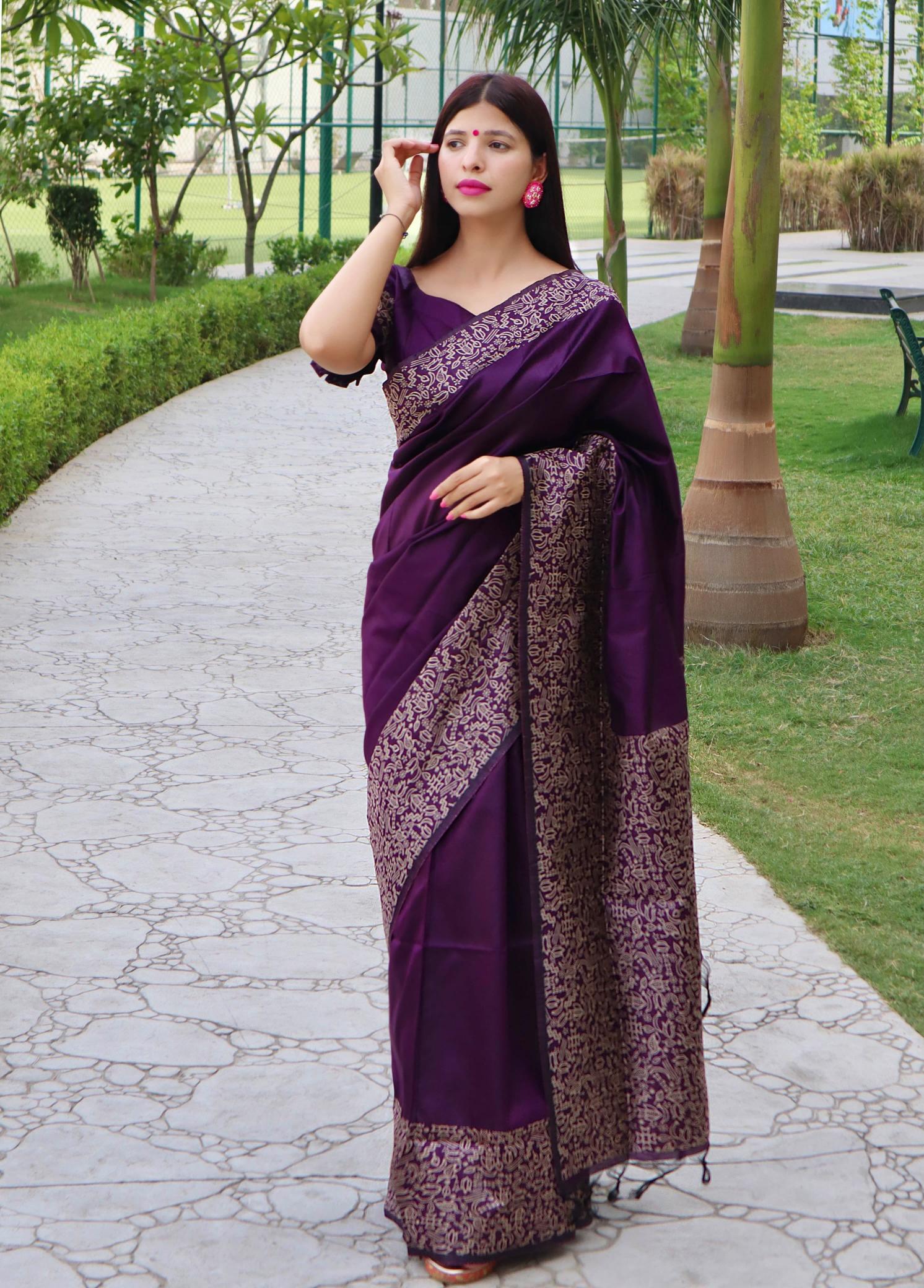 AKSHARA BANGLORI SILK KALAMKARI SAREE WHOLESALE SURAT MARKET