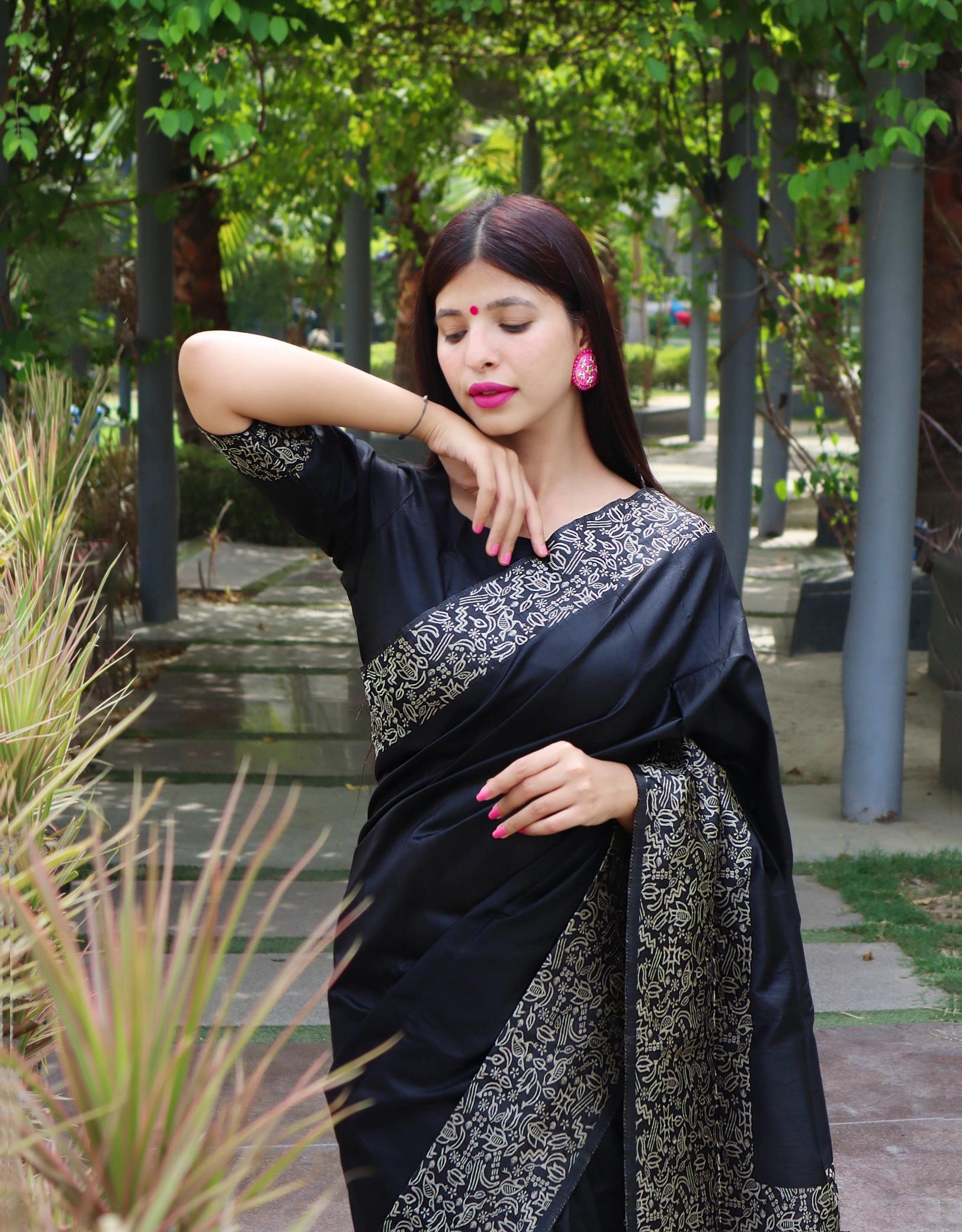 AKSHARA BANGLORI SILK KALAMKARI SAREE WHOLESALE SURAT MARKET