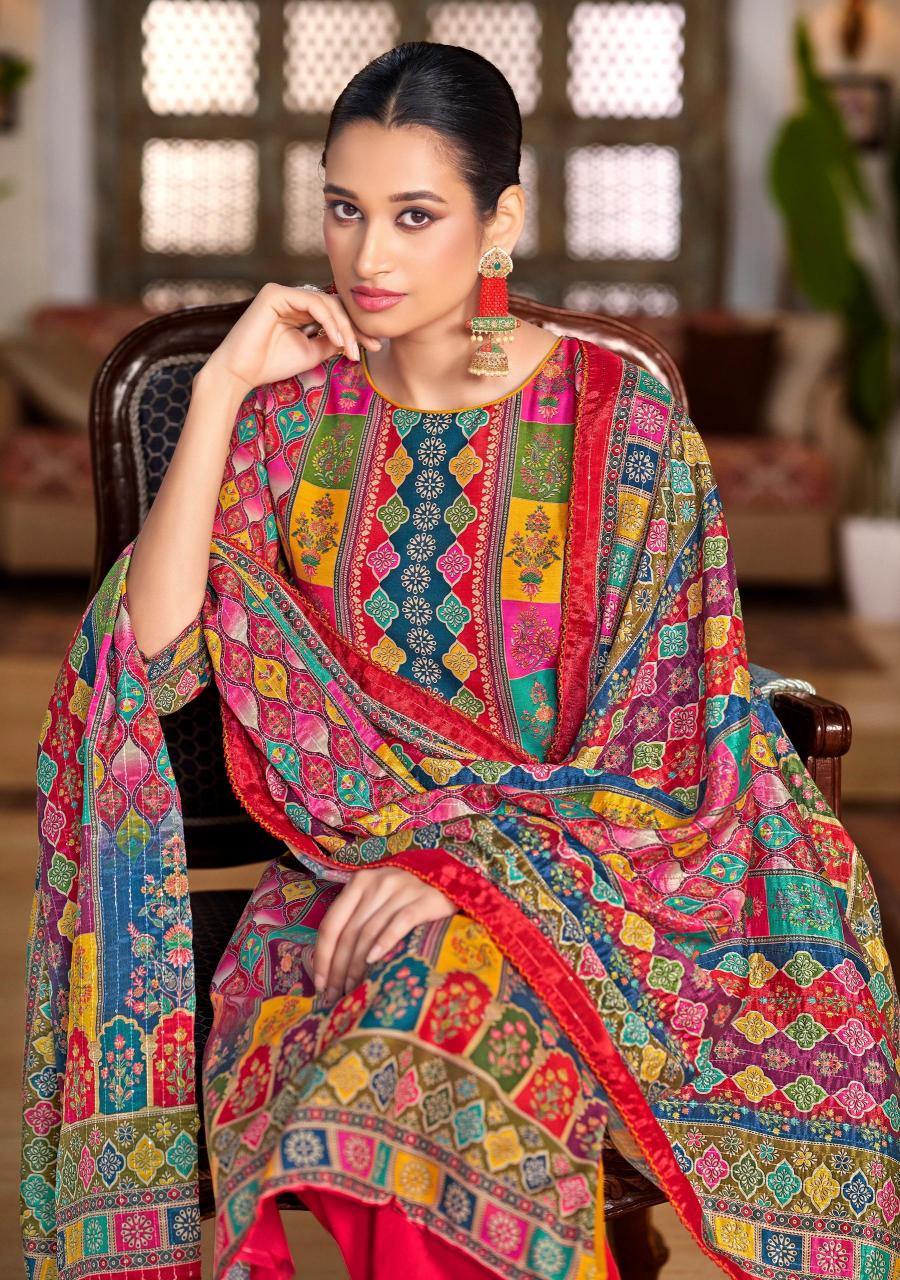ALOK SUIT BELLA-15 WHOLESALE MARKET FOR DRESS MATERIAL