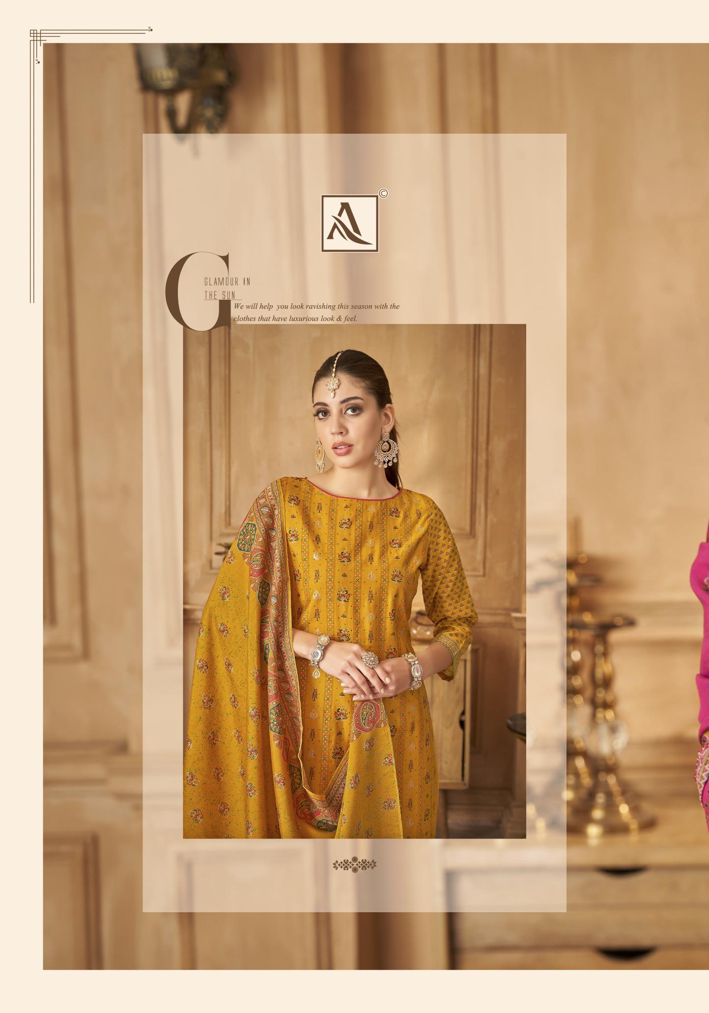 ALOK SUIT MORNI-5 DESIGNER UNSTITCHED SUIT WHOLESALE MARKET IN INDIA