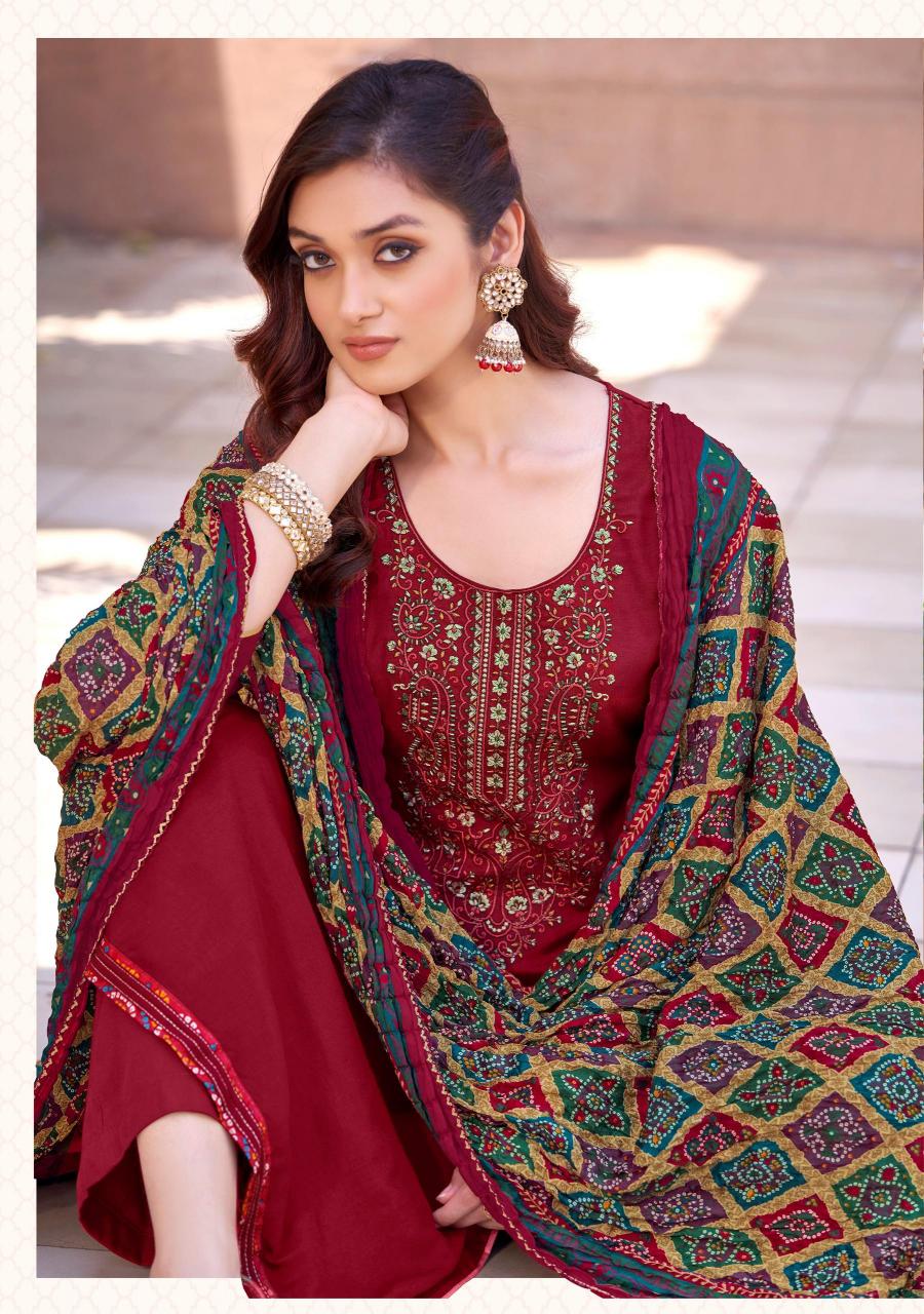 ALOK SUITS JAIMALA NIGAAR-34 WHOLESALE DRESS MATERIAL CATALOGUE