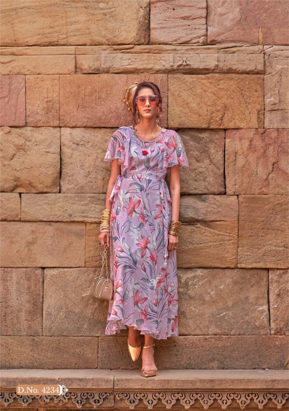 ANJU FAB CORAL CHARM VOL-5 FLORAL ONE PIECE WHOLESALE ONLINE