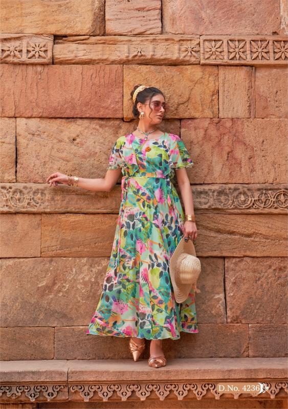 ANJU FAB CORAL CHARM VOL-5 FLORAL ONE PIECE WHOLESALE ONLINE