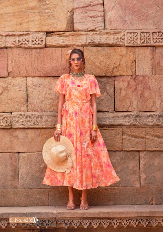 ANJU FAB CORAL CHARM VOL-5 FLORAL ONE PIECE WHOLESALE ONLINE