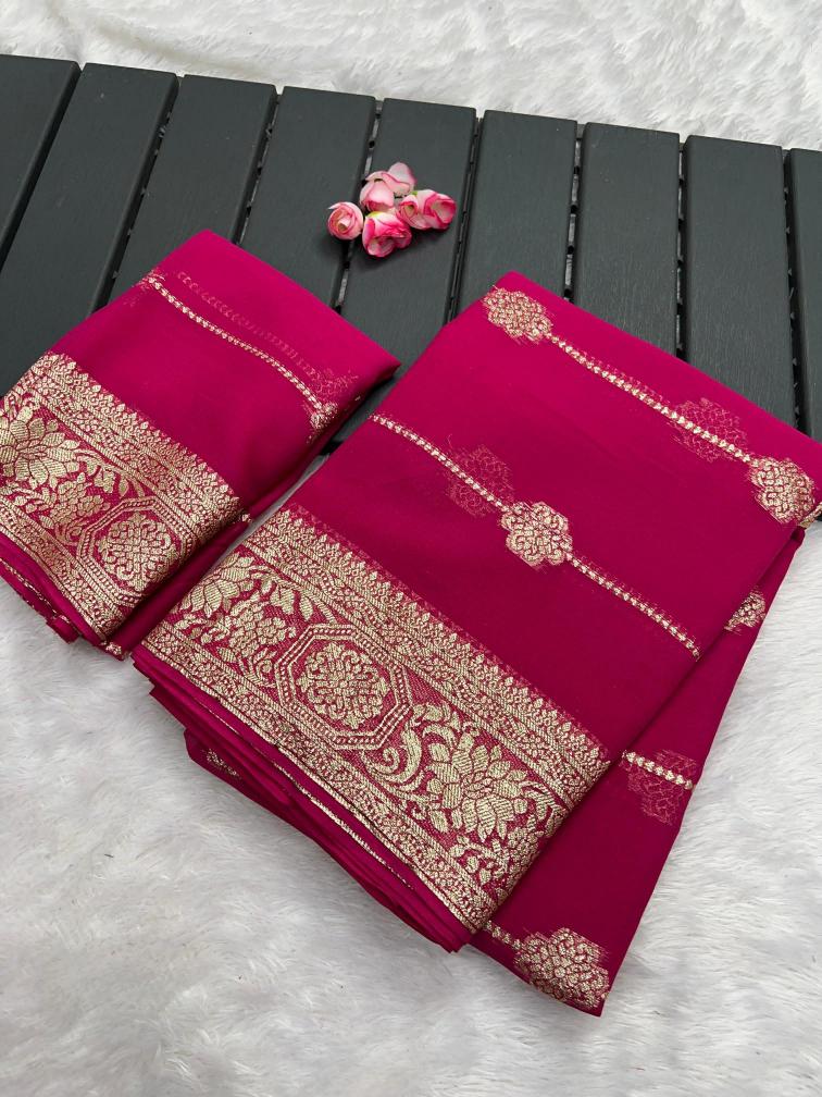 DAZIRA RADHIKA VISCOSE GEORGETTE SAREE WHOLESALE CLOTH ONLINE SHOPPING