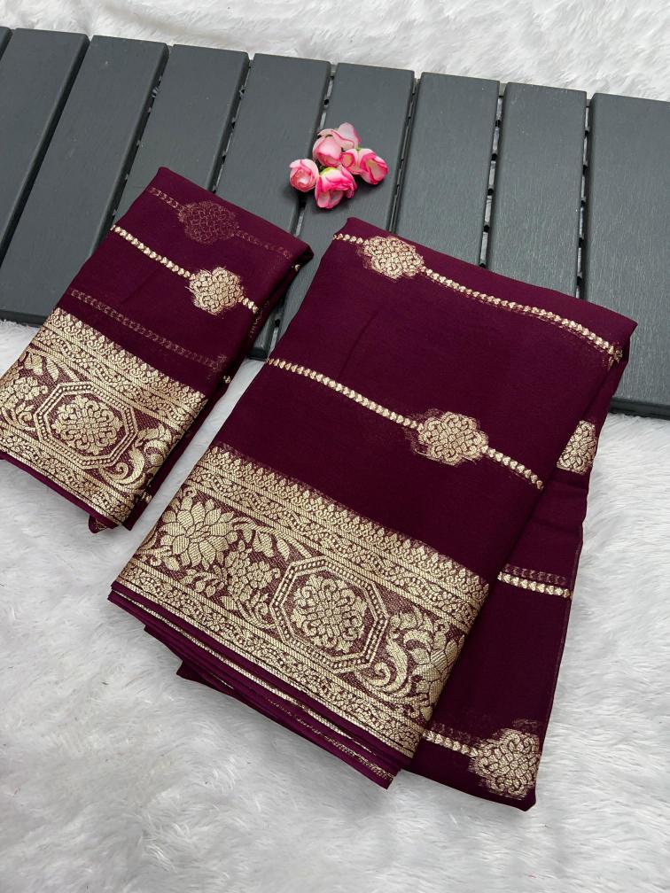 DAZIRA RADHIKA VISCOSE GEORGETTE SAREE WHOLESALE CLOTH ONLINE SHOPPING