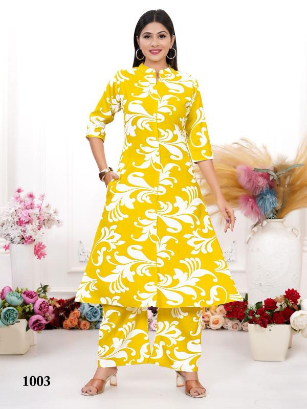 DULHARI VOL-2 RAYON CO -ORD SET SURAT KURTI WHOLESALE MARKET
