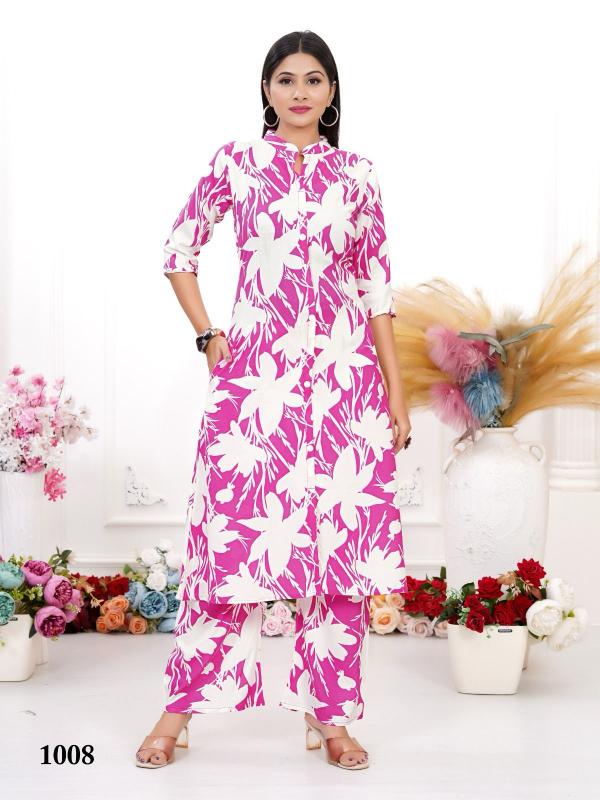 DULHARI VOL-2 RAYON CO -ORD SET SURAT KURTI WHOLESALE MARKET