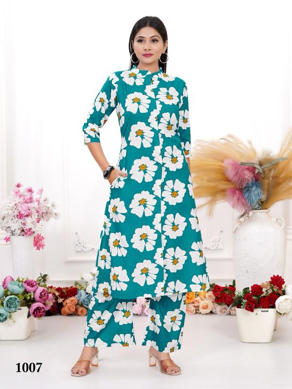 DULHARI VOL-2 RAYON CO -ORD SET SURAT KURTI WHOLESALE MARKET
