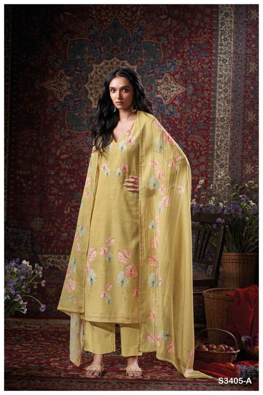 GANGA CORA 3405 COTTON SALWAR KAMEEZ WHOLESALE
