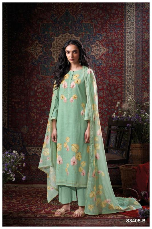 GANGA CORA 3405 COTTON SALWAR KAMEEZ WHOLESALE