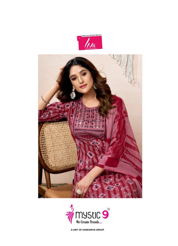 MYSTIC 9 RUBINA VOL 8 RAYON DULPATTA STRAIGHT CUT WHOLESALE CATALOGUE