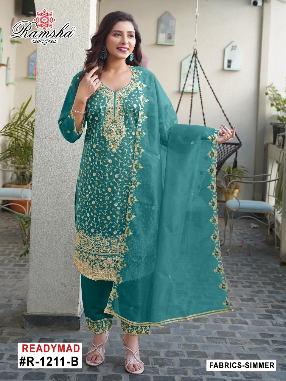 RAMSHA 2-1211 NX READYMADE WHOLESALE SALWAR KAMEEZ MARKET IN BANGALORE