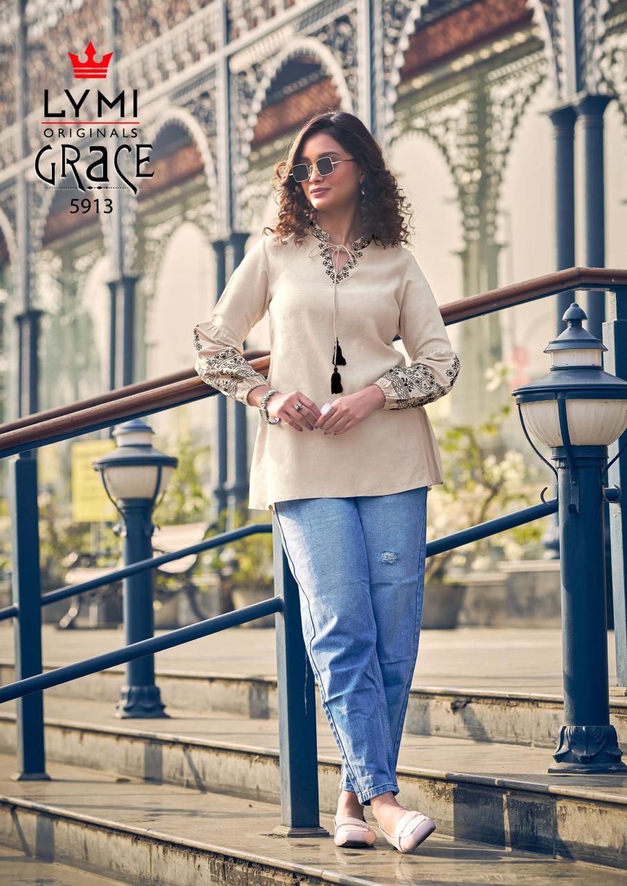 RANGOON GRACE SHORT TOP WHOLESALE KURTI BRANDS IN INDIA