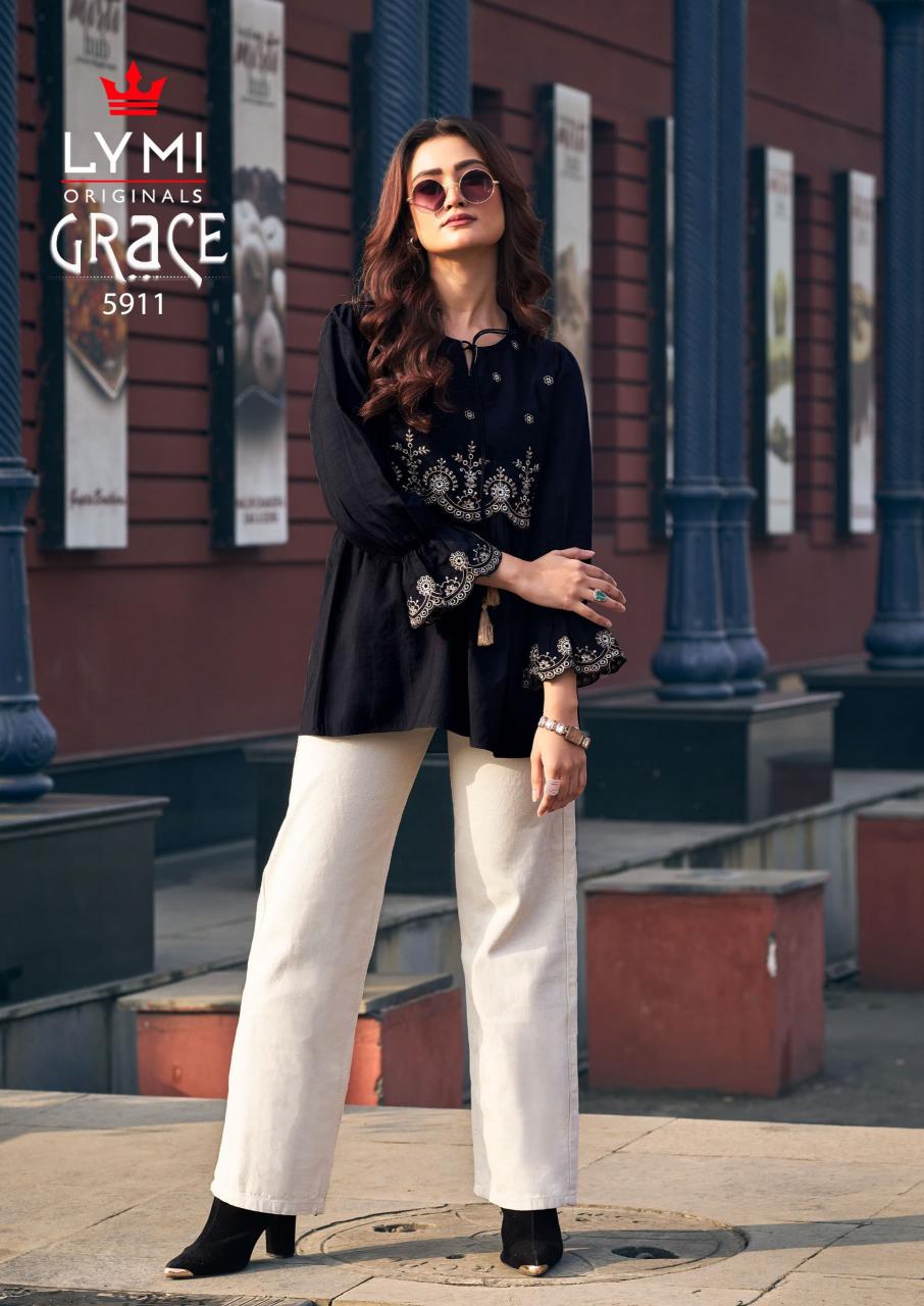 RANGOON GRACE SHORT TOP WHOLESALE KURTI BRANDS IN INDIA