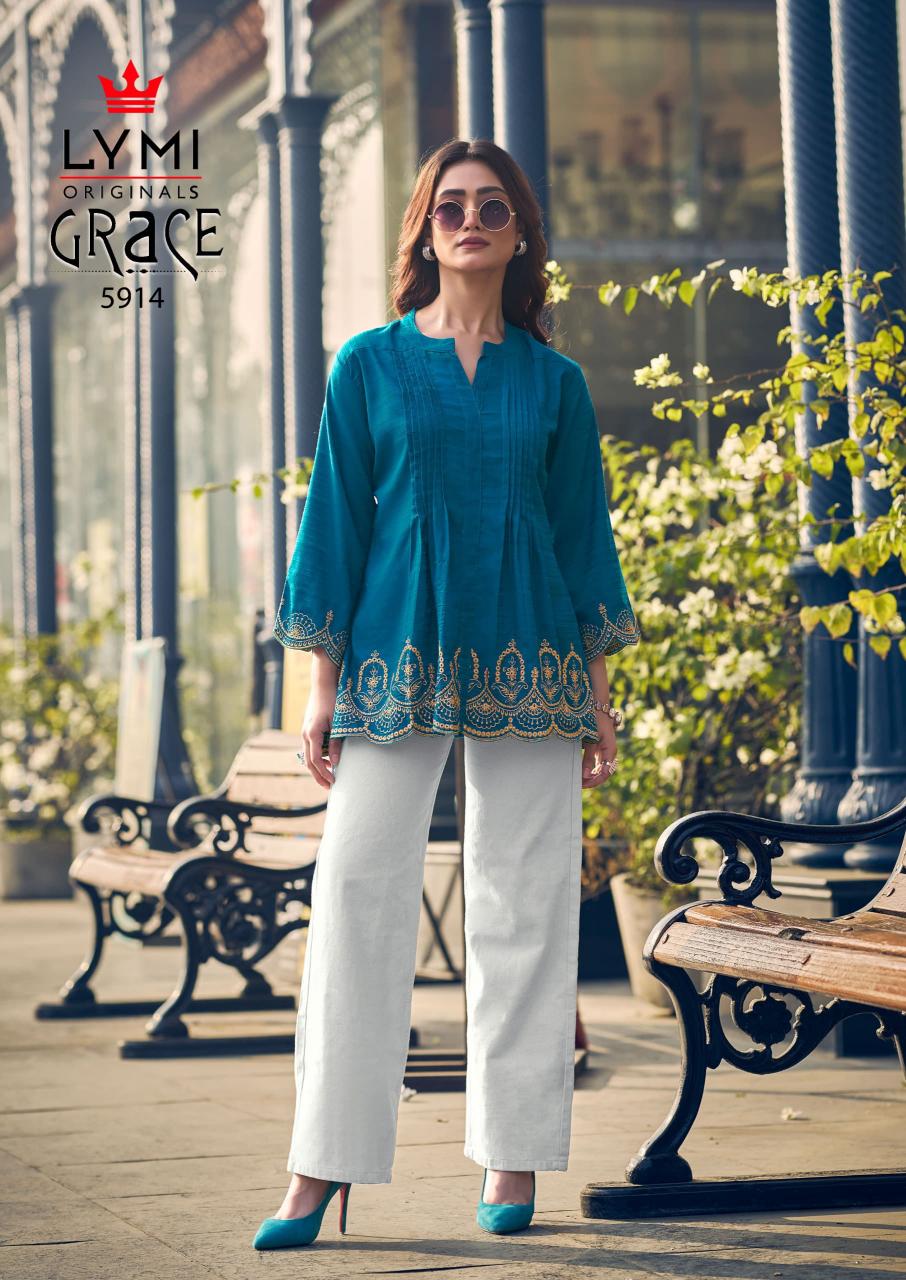 RANGOON GRACE SHORT TOP WHOLESALE KURTI BRANDS IN INDIA