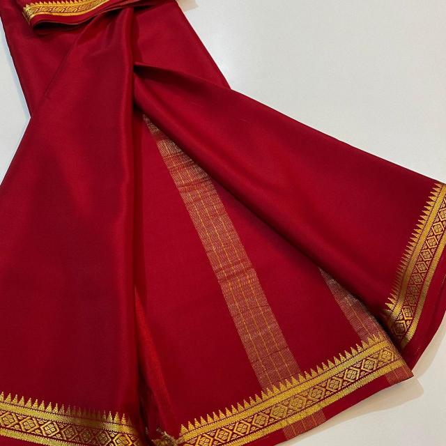 RIONA SEMI MYSORE SILK SAREES MANUFACTURERS IN SURAT TEXTILE MARKET