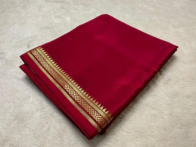 RIONA SEMI MYSORE SILK SAREES MANUFACTURERS IN SURAT TEXTILE MARKET