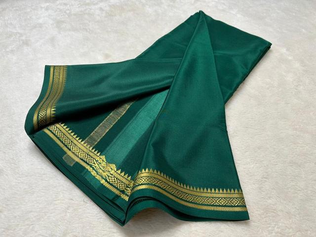 RIONA SEMI MYSORE SILK SAREES MANUFACTURERS IN SURAT TEXTILE MARKET