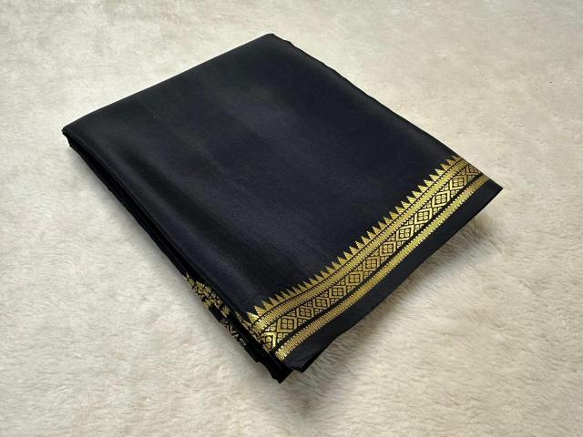 RIONA SEMI MYSORE SILK SAREES MANUFACTURERS IN SURAT TEXTILE MARKET