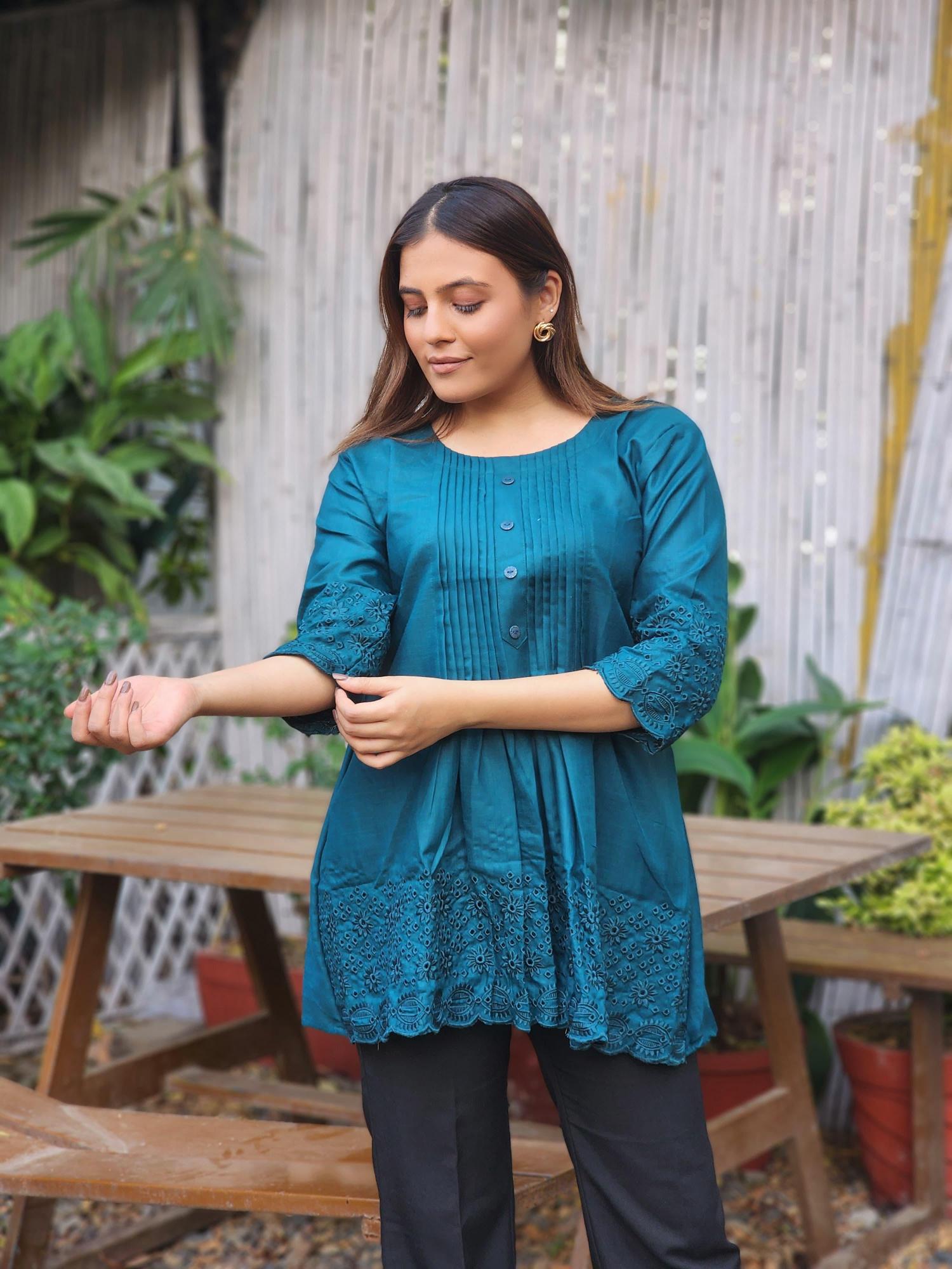 SHREE SALASAR SHORT KURTI WHOLESALE KURTI MARKET IN SURAT