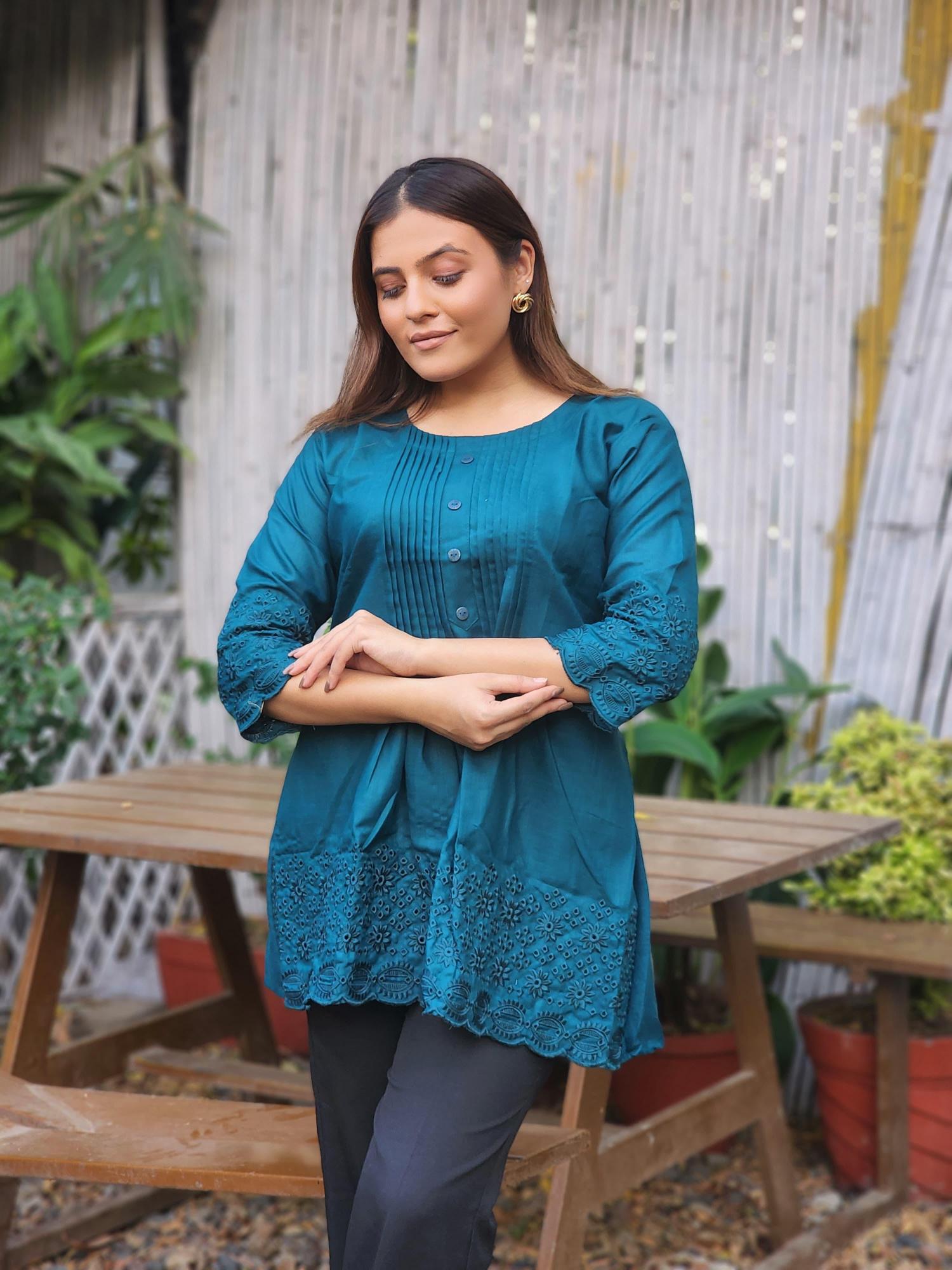 SHREE SALASAR SHORT KURTI WHOLESALE KURTI MARKET IN SURAT