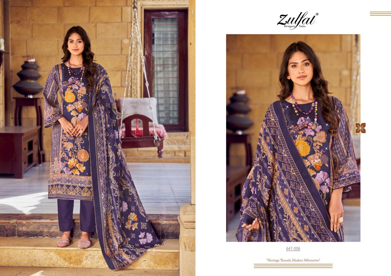 ZULFAT SANGINI VOL 6 WHOLESALE DRESS MATERIAL MARKET IN BANGALORE