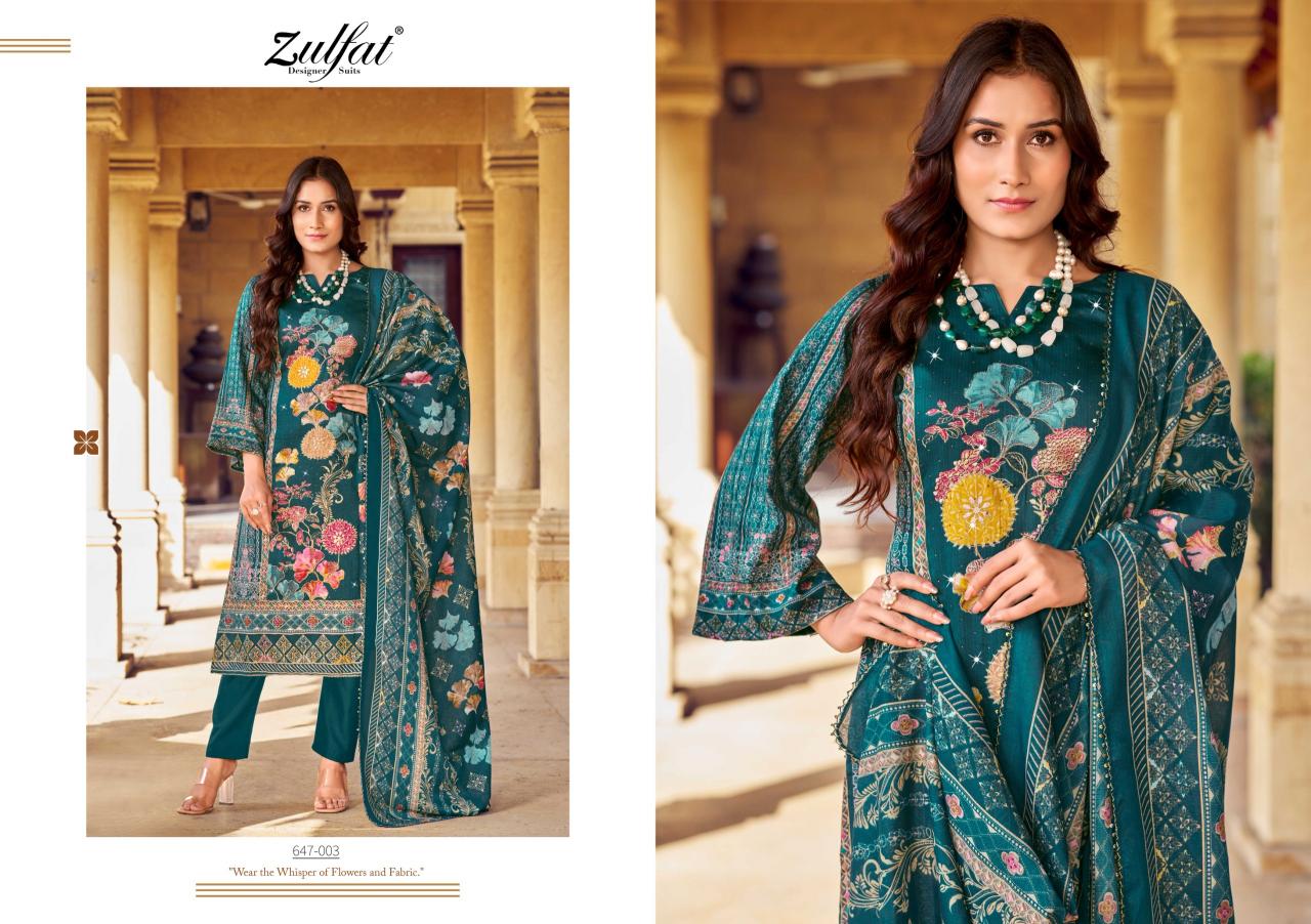 ZULFAT SANGINI VOL 6 WHOLESALE DRESS MATERIAL MARKET IN BANGALORE
