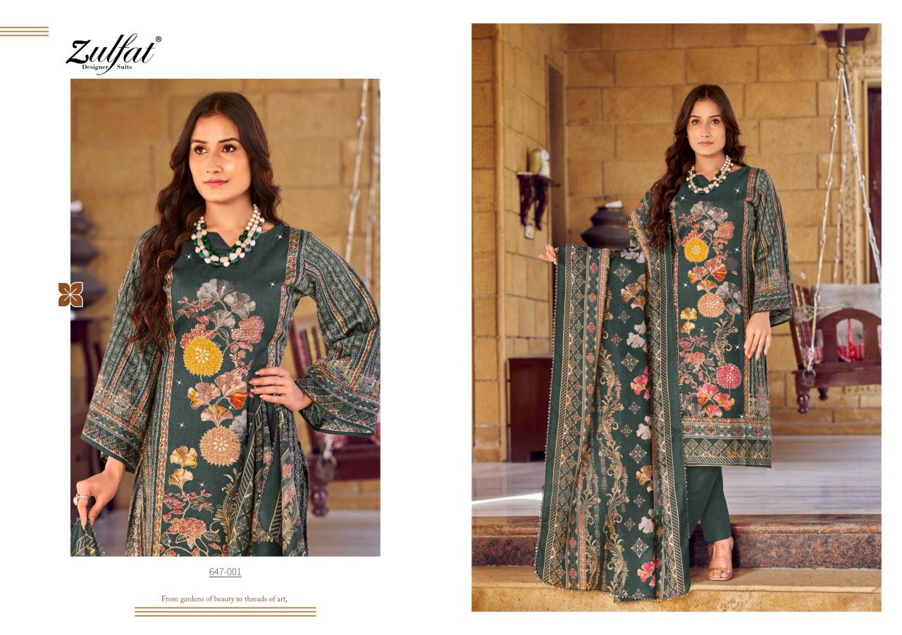 ZULFAT SANGINI VOL 6 WHOLESALE DRESS MATERIAL MARKET IN BANGALORE