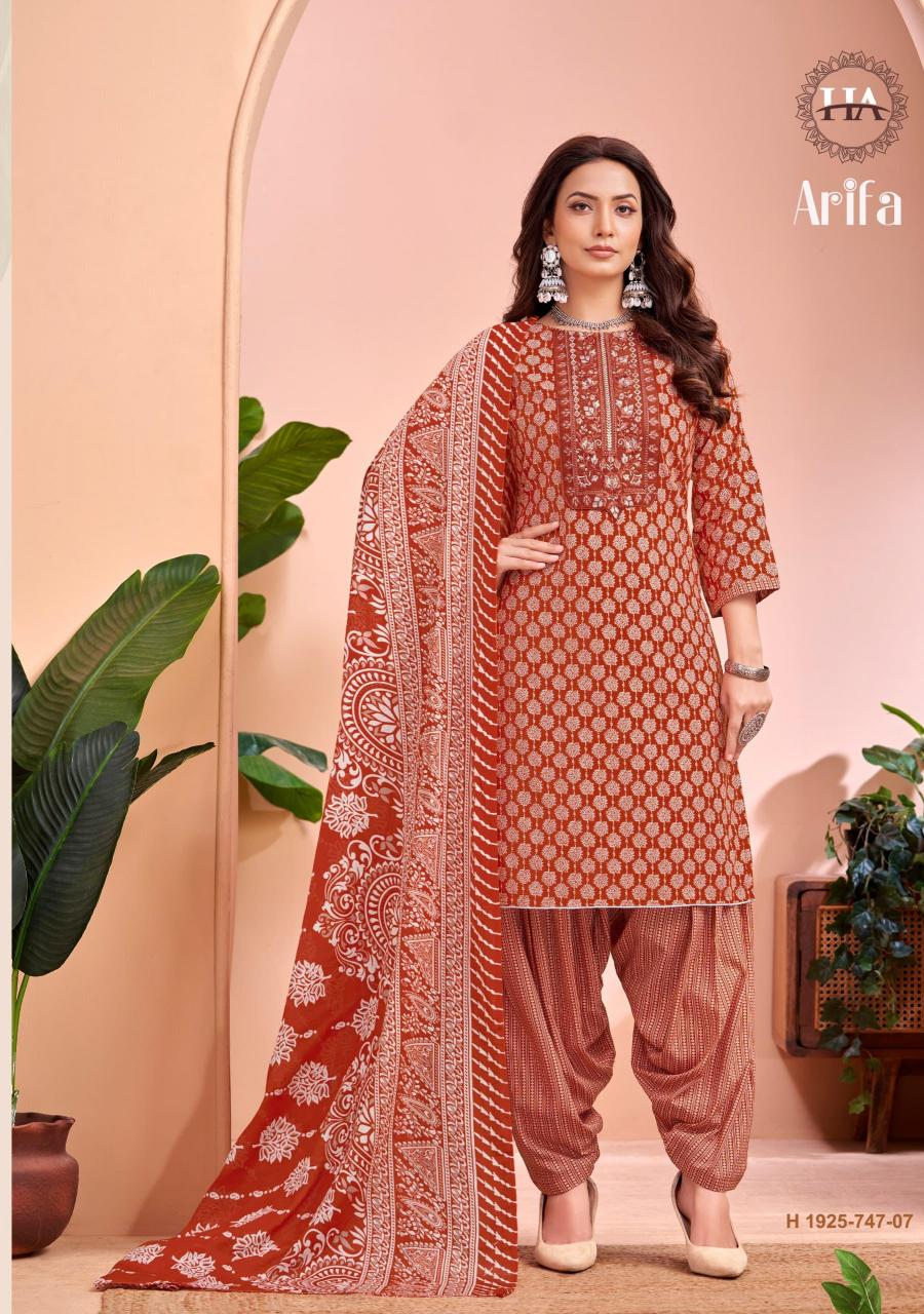 Alok suits aarifa cotton wholesale market in mumbai for dress materials