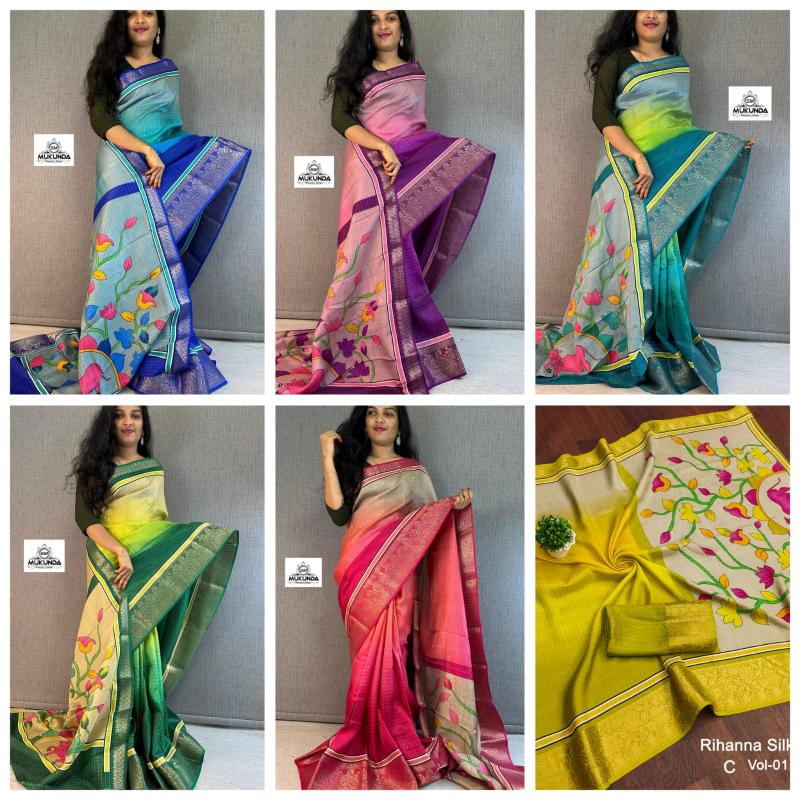 Beautiful venkatagiri silk sarees with zari border kalamkari pallu wholesale sarees in surat with low price