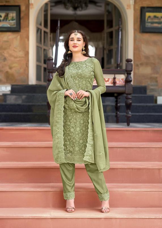Bela fashion rumi orgenza designer surat dress material wholesale market online