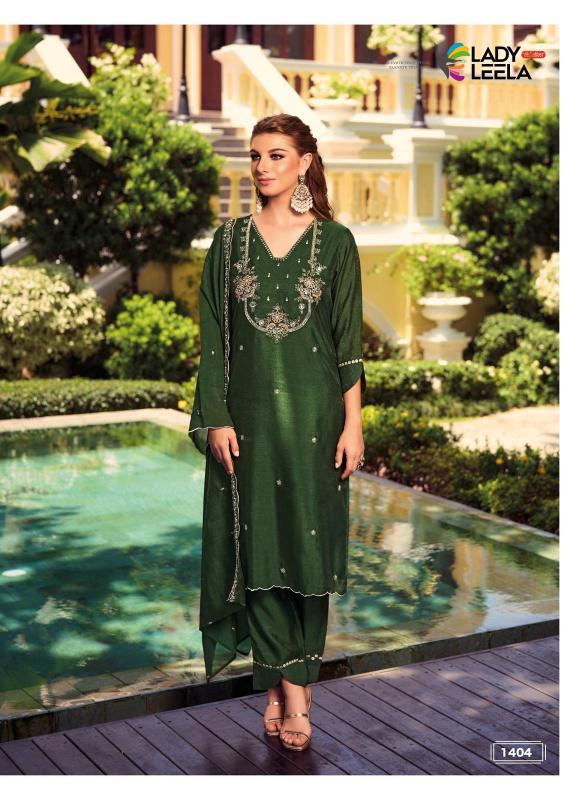 Lady leela noor 2 shimmer vichitra fabric branded kurtis wholesale online
