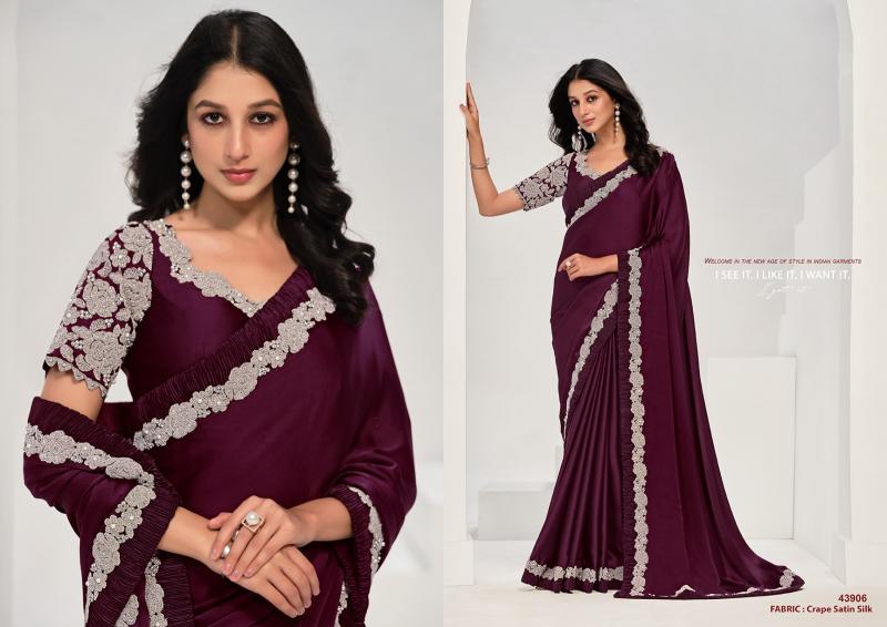 Mahotsav norita 43900 series saanjh designer saree wholesale market surat