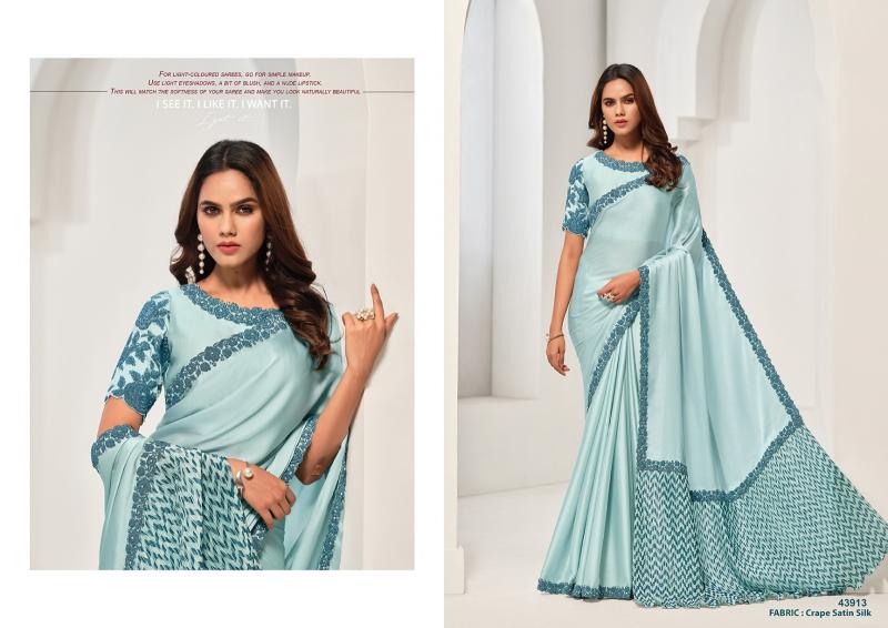 Mahotsav norita 43900 series saanjh designer saree wholesale market surat