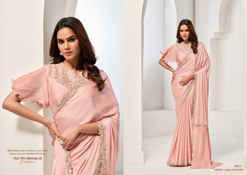 Mahotsav norita 43900 series saanjh designer saree wholesale market surat